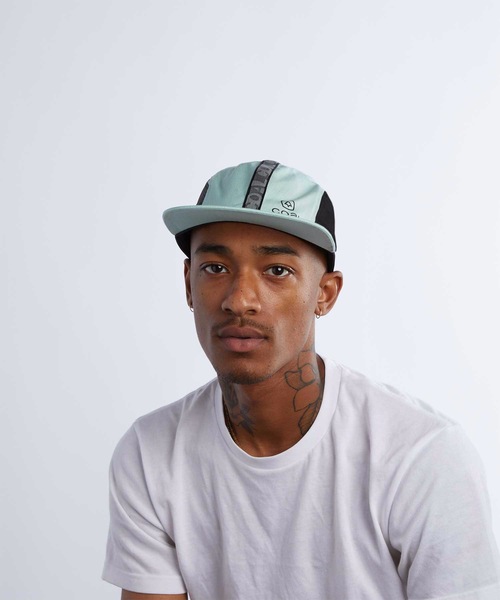 COAL（コール）の「【COAL/コール】THE PACER  キャップ（キャップ・メンズ・ブラック/オフホワイト/グリーン系その他/ローズ・FREE）」の4枚目の写真