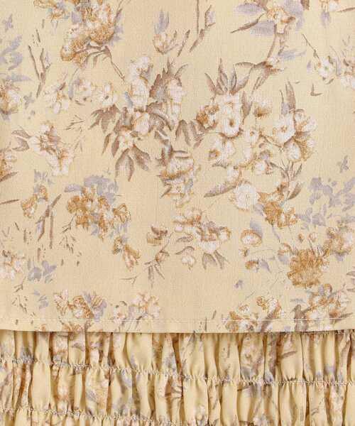 MAJESTIC LEGON(マジェスティックレゴン)の「ショートトップスセットブラウス(シャツ/ブラウス・レディース・イエロー系その他/ホワイト系その他2/ブラック系その他・MEDIUM)」の8枚目の写真