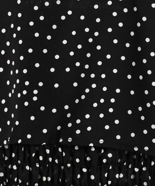 MAJESTIC LEGON(マジェスティックレゴン)の「ショートトップスセットブラウス(シャツ/ブラウス・レディース・イエロー系その他/ホワイト系その他2/ブラック系その他・MEDIUM)」の6枚目の写真