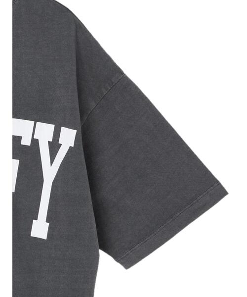 Sugar spoon(シュガースプーン)の「・SUGAR SPOON ビッグカレッジロゴTシャツ(Tシャツ/カットソー・レディース・チャコールグレー/カーキ/ピンク/イエロー・FREE)」の19枚目の写真