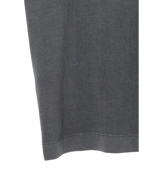 Sugar spoon(シュガースプーン)の「・SUGAR SPOON ビッグカレッジロゴTシャツ(Tシャツ/カットソー・レディース・チャコールグレー/カーキ/ピンク/イエロー・FREE)」の20枚目の写真