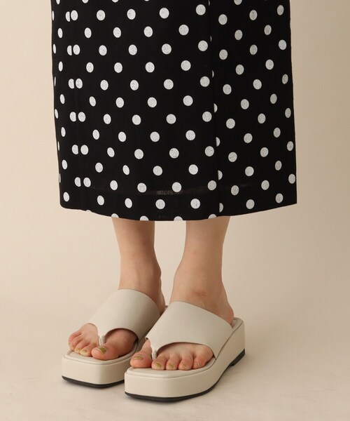OPAQUE.CLIP（オペークドットクリップ）の「◆ドットナロータイトスカート（スカート・レディース・ホワイト系3/ブラック系・36/38）」の16枚目の写真