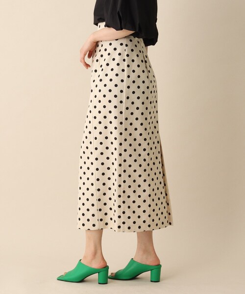 OPAQUE.CLIP（オペークドットクリップ）の「◆ドットナロータイトスカート（スカート・レディース・ホワイト系3/ブラック系・36/38）」の9枚目の写真