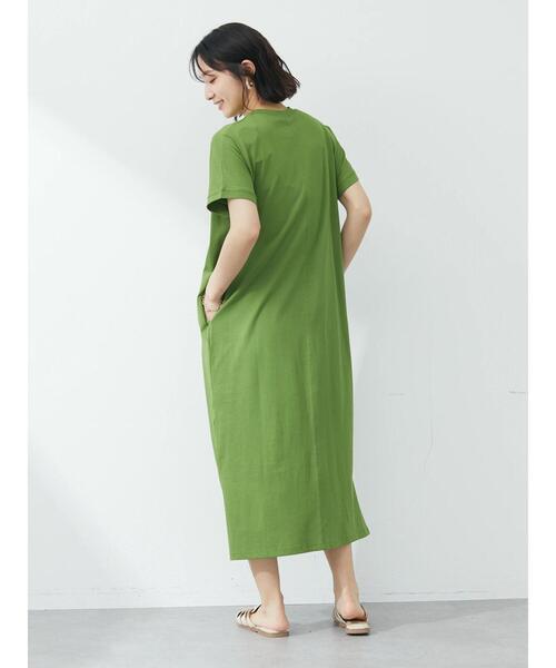 6/29限定❗️タグ付新品‼️ R13 ネイビー＆ダークグリーンチェックワンピース 6397 シックススリーナインセブン チェック柄シアーシャツ
