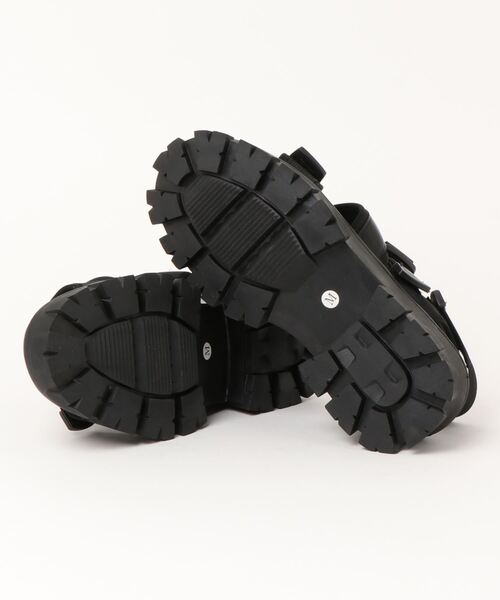 semantic design（セマンティックデザイン）の「セマンティックデザイン/semantic design タンクソール サンダル（サンダル・メンズ・ブラック・MEDIUM/LARGE）」の2枚目の写真