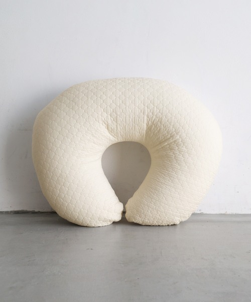 PUPPAPUPO（プッパプーポ）の「洗える 授乳クッション 【イブル モロッカン】（授乳ケープ/授乳クッション・キッズ・アイボリー/ベージュ/ホワイト系その他・FREE）」の2枚目の写真