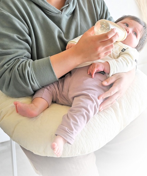 PUPPAPUPO（プッパプーポ）の「洗える 授乳クッション 【イブル モロッカン】（授乳ケープ/授乳クッション・キッズ・アイボリー/ベージュ/ホワイト系その他・FREE）」の12枚目の写真