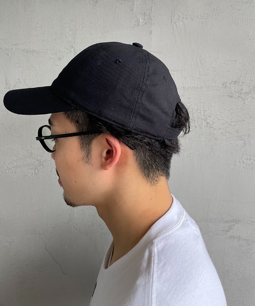 Carhartt WIP（カーハートダブリューアイピー）の「[carhartt WIP/カーハートダブリューアイピー] キャンバスロゴキャップ（キャップ・レディース・ブラック/ベージュ/パープル・ONE SIZE）」の12枚目の写真