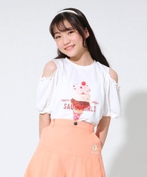 by LOVEiT | 袖スリットアイス半袖Tシャツ(Tシャツ/カットソー)
