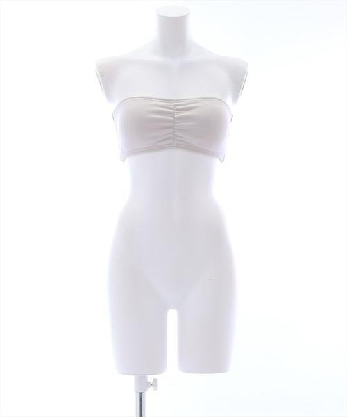 clear（クリア）の「×ブラトップ（チューブトップ・レディース・ホワイト/ブラック/ホワイト×ブラック/ライトベージュ・F）」の4枚目の写真