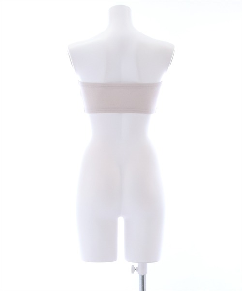 clear（クリア）の「×ブラトップ（チューブトップ・レディース・ホワイト/ブラック/ホワイト×ブラック/ライトベージュ・F）」の8枚目の写真