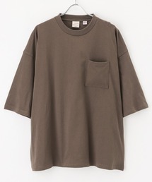 スーパービッグシルエット ポケット付き半袖Tシャツ