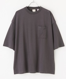 スーパービッグシルエット ポケット付き半袖Tシャツ