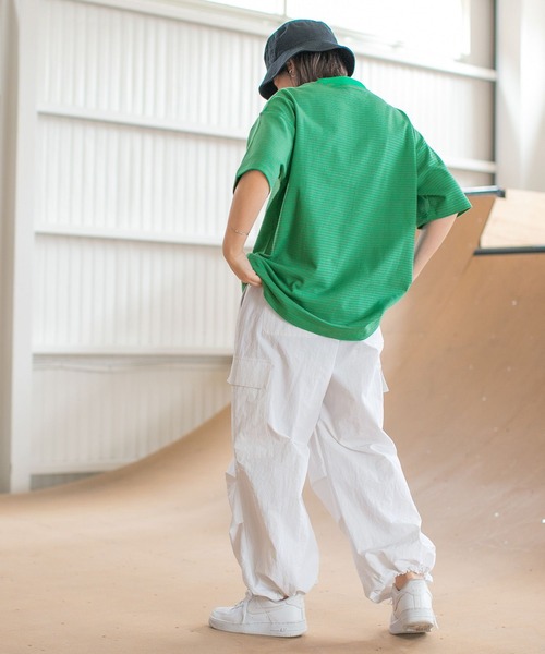 PBLIM（ページボーイリム）の「PAGEBOYLIM/アニバーサリーT（Tシャツ/カットソー・レディース・チャコールグレー/オフホワイト/ブルー/ブラック系その他/グリーン系その他・MEDIUM/LARGE）」の16枚目の写真