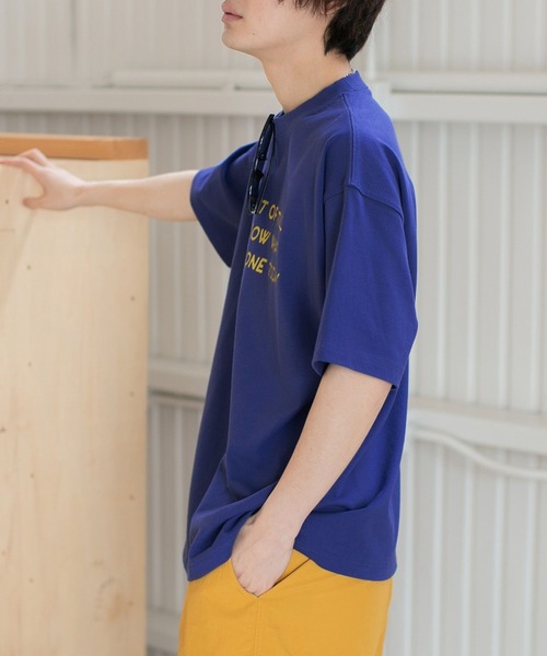 PBLIM（ページボーイリム）の「PAGEBOYLIM/アニバーサリーT（Tシャツ/カットソー・レディース・チャコールグレー/オフホワイト/ブルー/ブラック系その他/グリーン系その他・MEDIUM/LARGE）」の18枚目の写真