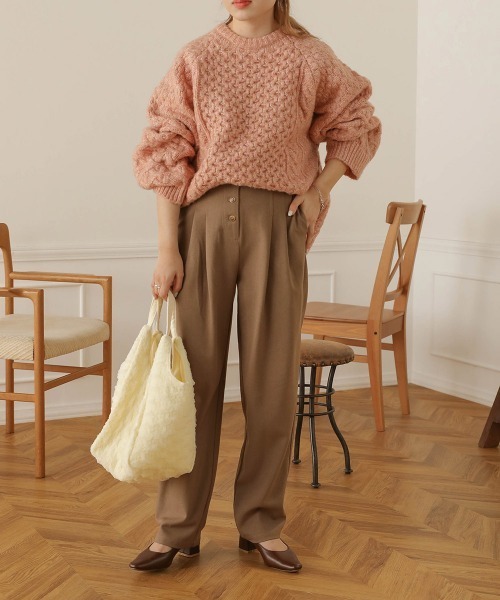 Bab(バブ)の「しゅわしゅわカラートートバッグ(トートバッグ・レディース・ブラック/オフホワイト/グリーン/ピンク/パープル・ONESIZE)」の18枚目の写真