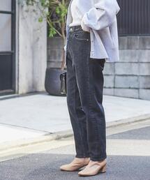 coen | コンフォートデニムテーパードパンツ(デニムパンツ)