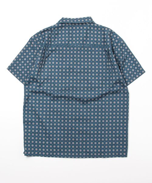 JEMORGAN（ジェーイーモーガン）の「JE MORGAN/ジェーイーモーガン　半袖総柄開襟シャツ（シャツ/ブラウス・メンズ・ネイビー/グリーン/その他・M/L）」の4枚目の写真