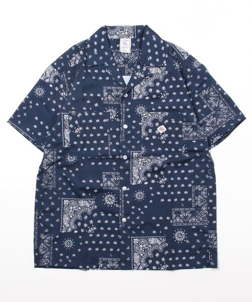 JEMORGAN（ジェーイーモーガン）の「JE MORGAN/ジェーイーモーガン　半袖総柄開襟シャツ（シャツ/ブラウス・メンズ・ネイビー/グリーン/その他・M/L）」の13枚目の写真