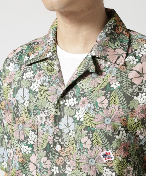 JEMORGAN（ジェーイーモーガン）の「JE MORGAN/ジェーイーモーガン　半袖総柄開襟シャツ（シャツ/ブラウス・メンズ・ネイビー/グリーン/その他・M/L）」の8枚目の写真