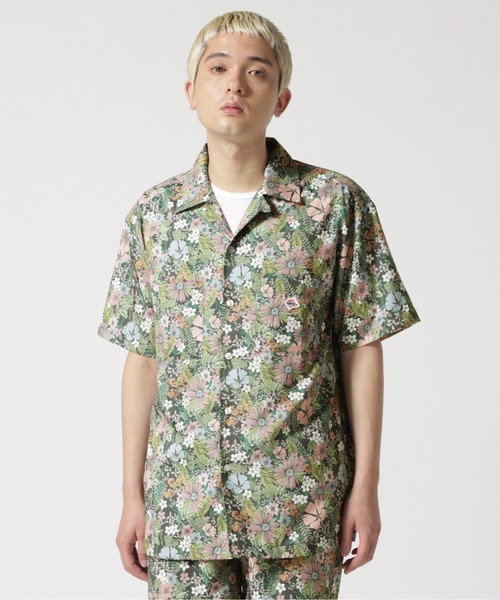 JEMORGAN（ジェーイーモーガン）の「JE MORGAN/ジェーイーモーガン　半袖総柄開襟シャツ（シャツ/ブラウス・メンズ・ネイビー/グリーン/その他・M/L）」の11枚目の写真