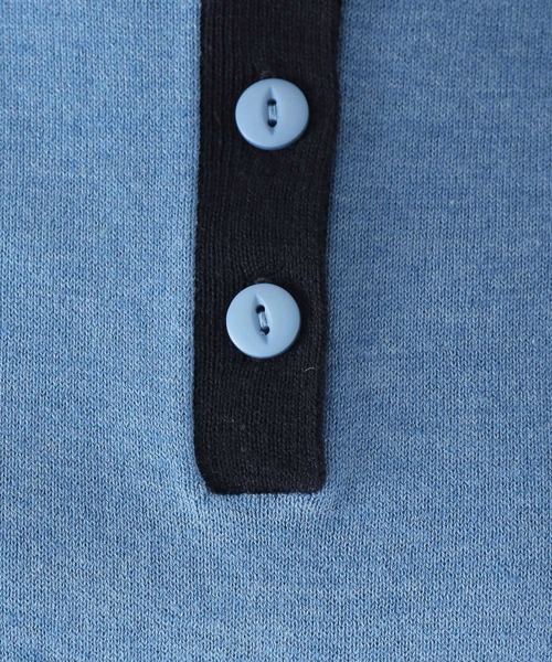 niko and...（ニコアンド）の「洗える12Gハイツイストポロ襟ニット（ポロシャツ・レディース・ブルー/スモーク/アイボリー・MEDIUM/LARGE）」の8枚目の写真