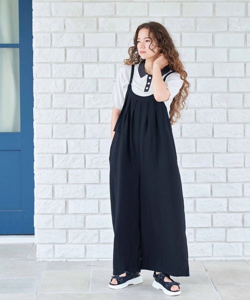 niko and...（ニコアンド）の「洗える12Gハイツイストポロ襟ニット（ポロシャツ・レディース・ブルー/スモーク/アイボリー・MEDIUM/LARGE）」の22枚目の写真