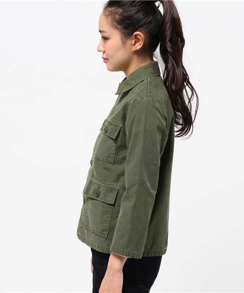 SILAS(サイラス)の「【Shinzone(シンゾーン)】ARMY JACKET(ミリタリージャケット・レディース・カーキ・SMALL)」の11枚目の写真