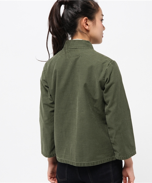 SILAS(サイラス)の「【Shinzone(シンゾーン)】ARMY JACKET(ミリタリージャケット・レディース・カーキ・SMALL)」の12枚目の写真