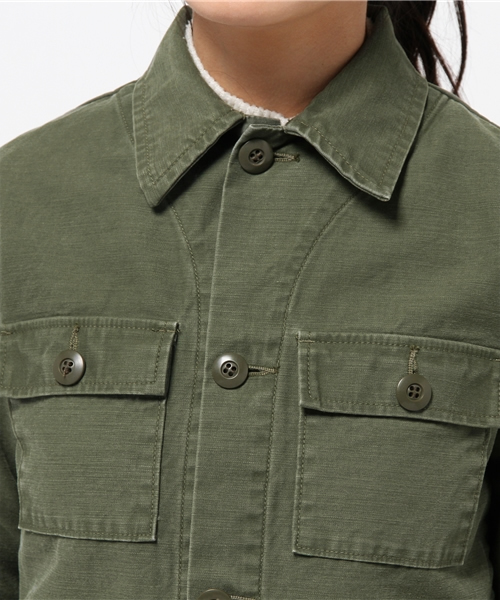 SILAS(サイラス)の「【Shinzone(シンゾーン)】ARMY JACKET(ミリタリージャケット・レディース・カーキ・SMALL)」の5枚目の写真