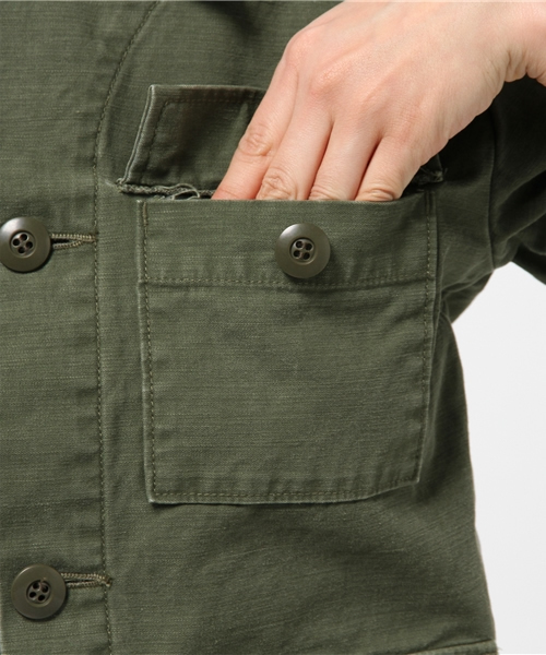 SILAS(サイラス)の「【Shinzone(シンゾーン)】ARMY JACKET(ミリタリージャケット・レディース・カーキ・SMALL)」の7枚目の写真