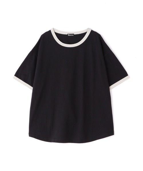 MANASTASH(マナスタッシュ)の「MANASTASH/マナスタッシュ リンガーフレアTEE(Tシャツ/カットソー・レディース・ホワイト/ブラック・F)」の14枚目の写真