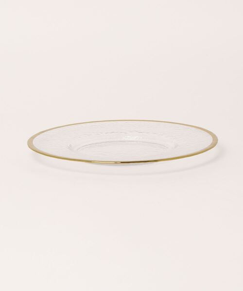 DULTON(ダルトン)の「GLASS TABLEWARE OBO GOLD PLATE 220/グラステーブルウェア オーボ ゴールド プレート 220(食器・メンズ・シルバー/ゴールド・FREE)」の12枚目の写真