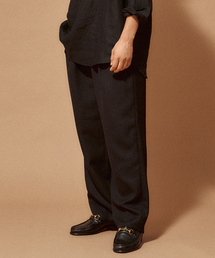 EDIFICE LA BOUCLE | 【LA BOUCLE / ラブークル】1タックイージーパンツ(ライトツイード)(その他パンツ)