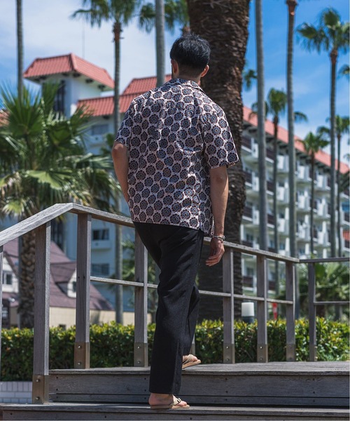 EDIFICE LA BOUCLE（エディフィスラブークル）の「【LA BOUCLE / ラブークル】1タックイージーパンツ(ライトツイード)（その他パンツ・メンズ・ブラウン/ブラック/グリーン/ナチュラル・2/3/1）」の21枚目の写真