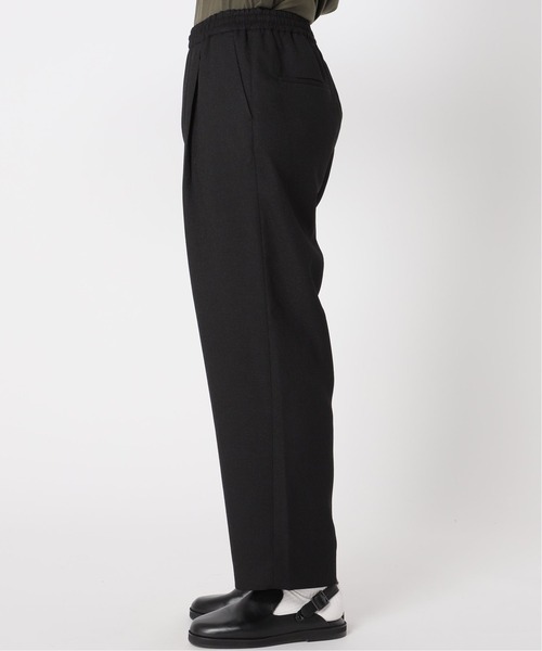 EDIFICE LA BOUCLE（エディフィスラブークル）の「【LA BOUCLE / ラブークル】1タックイージーパンツ(ライトツイード)（その他パンツ・メンズ・ブラウン/ブラック/グリーン/ナチュラル・2/3/1）」の9枚目の写真