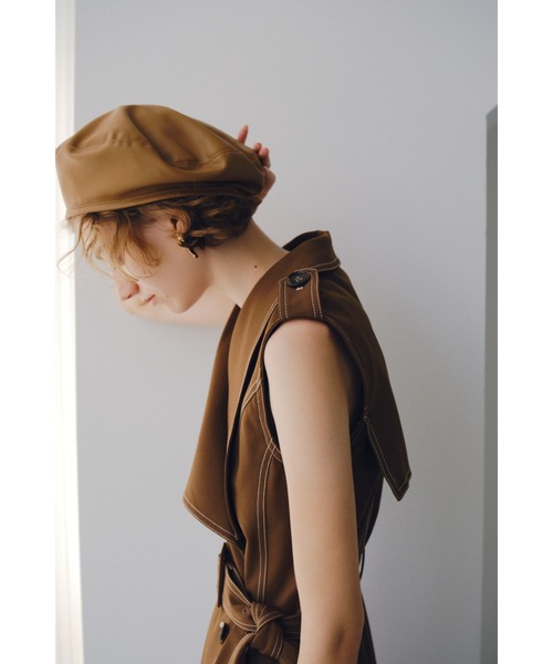 SNIDEL(スナイデル)の「バリエベレー(ハンチング/ベレー帽・レディース・その他/キャメル・FREE)」の3枚目の写真
