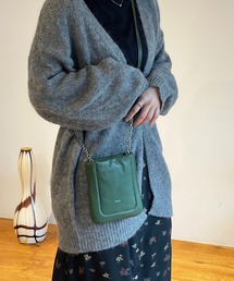 BEAURE ヴュレ シープレザー ボンディング ミニポシェット