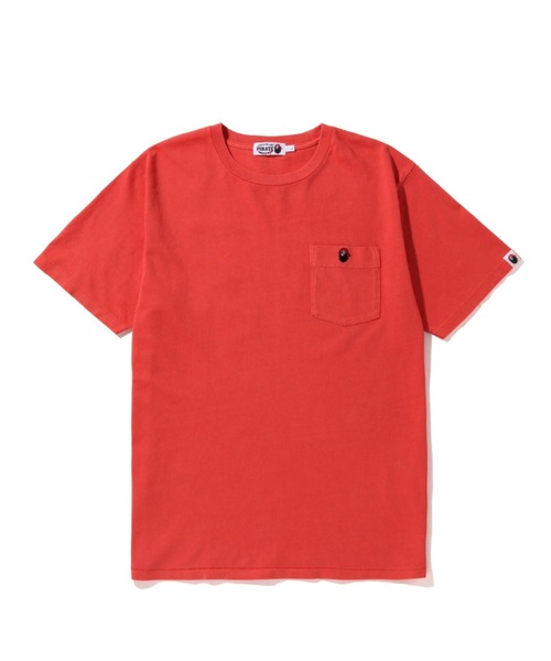 A BATHING APE(アベイシングエイプ)の「ONE POINT POCKET OVERDYE TEE M(Tシャツ/カットソー・メンズ・ブラック/ベージュ/レッド・MEDIUM/LARGE/X-LARGE/SMALL/XX-LARGE)」の3枚目の写真