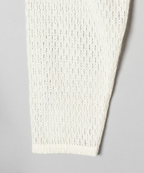 JEANASIS(ジーナシス)の「フレンチメッシュビッグロンTEE/156919(Tシャツ/カットソー・レディース・ブラック/パープル/オフホワイト・FREE)」の6枚目の写真