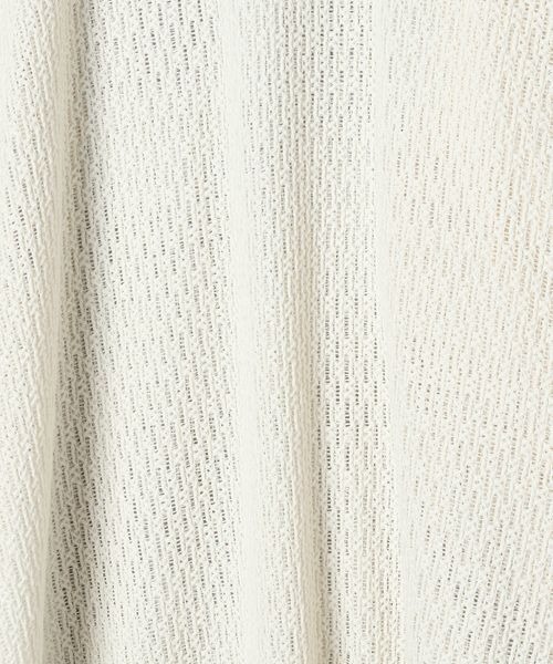 JEANASIS(ジーナシス)の「フレンチメッシュビッグロンTEE/156919(Tシャツ/カットソー・レディース・ブラック/パープル/オフホワイト・FREE)」の11枚目の写真