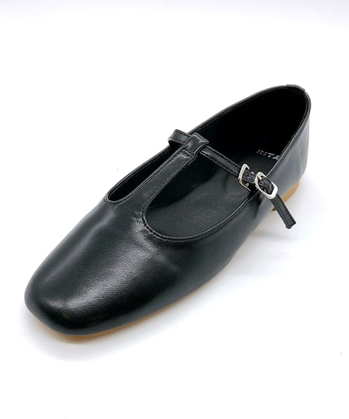 Noubel Voug Relax(ヌーベルヴォーグリラックス)の「Tストラップローヒールパンプス(パンプス・レディース・ブラック/ブラウン/アイボリー・LL/S/M/L)」の20枚目の写真