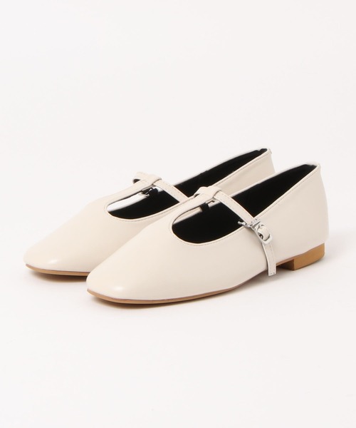 Noubel Voug Relax(ヌーベルヴォーグリラックス)の「Tストラップローヒールパンプス(パンプス・レディース・ブラック/ブラウン/アイボリー・LL/S/M/L)」の11枚目の写真