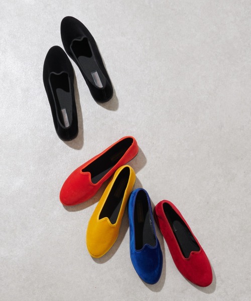 BEARDSLEY（ビアズリー）の「《THE ARTISANAL CLUB》オペラシューズ（スリッポン・レディース・ブラック/パープル/ネイビー/イエロー/オレンジ・38/39/36/37/35）」の6枚目の写真