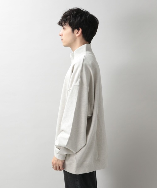 RAGEBLUE（レイジブルー）の「【SIGNAL SPORTS】裏毛ハーフジップスウェット（スウェット・メンズ・ホワイト/ブラック/グリーン・MEDIUM/LARGE）」の9枚目の写真