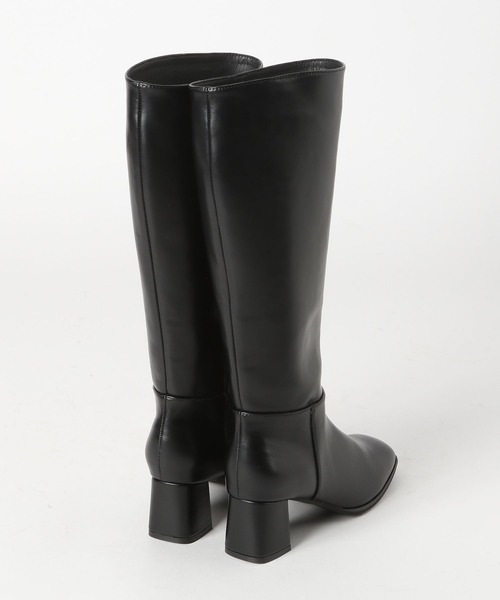 niko and...（ニコアンド）の「オリジナルヒールロングブーツ（ブーツ・レディース・ブラック・MEDIUM/LARGE）」の2枚目の写真