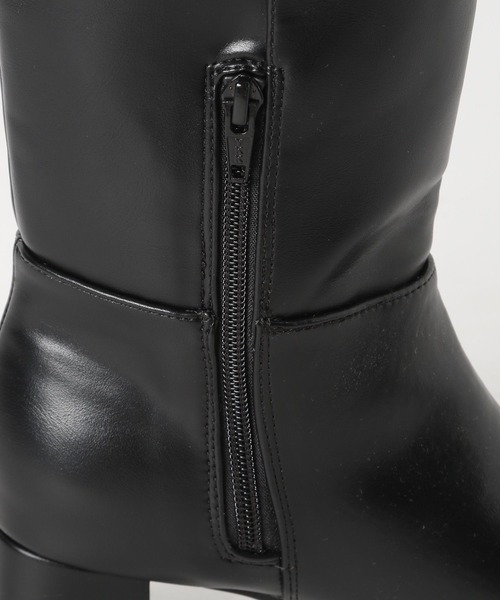 niko and...（ニコアンド）の「オリジナルヒールロングブーツ（ブーツ・レディース・ブラック・MEDIUM/LARGE）」の8枚目の写真
