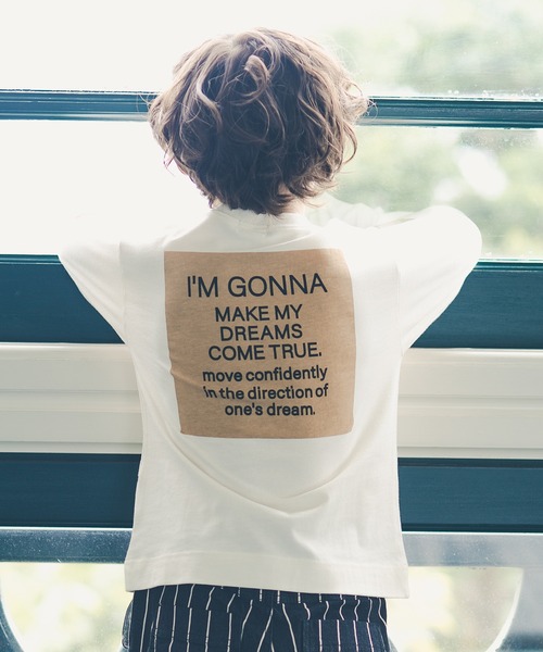 BRANSHES(ブランシェス)の「【7分袖】ナンバリングTシャツ(Tシャツ/カットソー・キッズ・アイボリー/ネイビー・150/100/140/110/120/130/90)」の7枚目の写真