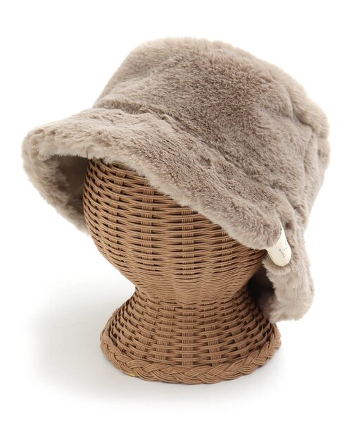 apres les cours（アプレレクール）の「リバーシブルバケットハット（ハット・キッズ・ベージュ/アイボリー・48/50/52/54）」の2枚目の写真