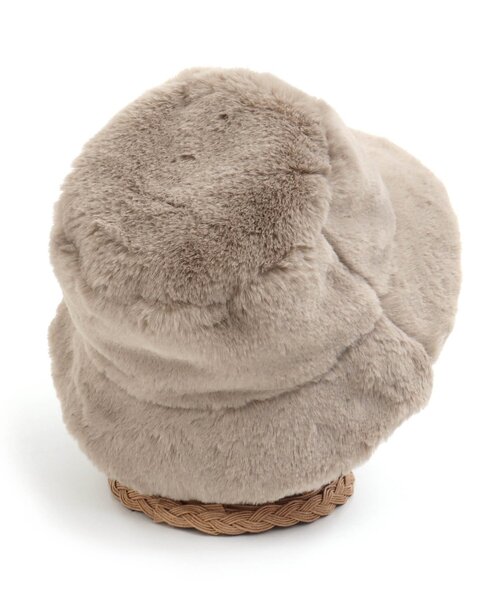 apres les cours（アプレレクール）の「リバーシブルバケットハット（ハット・キッズ・ベージュ/アイボリー・48/50/52/54）」の4枚目の写真